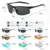 Aluminium män polariserade solglasögon luftfart HD kör solglasögon manlig sport eyewear lunette soleil homme oculos