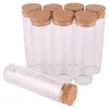 Speicherflaschen Gläser 24pcs 50 ml Größe 30*100 -mm -Testrohr mit Kork Stopper Gewürzbehälter Fläschchen DIY -Handwerk