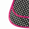 Sexig hushållsstädning Antifouling Kvinna Vuxen Förkläde Lace Halter Polka Dot 2-Layer Bib 210625