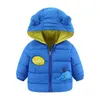 Kakiy manteaux pour enfants manteaux d'hiver pour bébés garçons filles doudoune légère avec capuches hiver chaud vêtements d'extérieur pour bébés