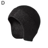 Berretti Paraorecchie invernali Cap Uomo Outdoor lavorato a maglia elastico Paraorecchie Donna Berretti Cappello Flaps Skull Ciclismo Cappelli antivento Warm Bonnet M1b6