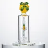 Уникальная форма ананаса ананаса многих цветов кальянов в бонг душевая голова Perc водные трубы 14,5 мм женское соединение со стеклянной чашей 5 мм толщиной нефтяной монтажной установки