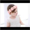 Style coréen bébé fille cinq fleurs bandes filles rose bandeaux chapeaux pour enfants mode enfants coiffure Fqsk7 Etlmm
