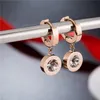 cz stones earrings