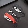 Nieuwste Collectie Practice Claw Mes 420C Satin Blade G10 Handvat Trainer Karambit EDC Outdoor Sport Gereedschap Gift Messen