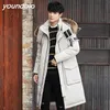 knee length coat mens