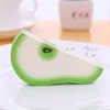 Party Favor Creative Fruit Shape Notes Paper Cute Apple Lemon Pear Notes Strawberry Memo Pad Sticky Paper School Office Supply T2I52187