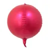 1pc 22inch 골드 실버 4D 라운드 호일 풍선 웨딩 생일 파티 장식 헬륨 풍선 Baloons Globos 풍선 장난감