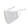 DHL Fashion Maschera antipolvere Bling Diamond Maschere protettive PM2.5 Bocca lavabile riutilizzabile Donna Strass colorati Maschera per il viso DAP391