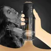 NXY sex men masturbators Male Masturbator Automatic With Vibration Telescopic Rotation Electrical Realistic 3D Textured Vagina Stroker Sex Toys For Men 1203