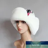 Hombres Mujeres Sombrero de bombardero ruso Soldado de invierno Sombrero con orejeras Trampero Unshanka Sombrero de piel sintética Precio de fábrica Diseño experto Calidad Último estilo Estado original