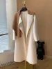 Trench da donna Zk158 Moda Donna Inverno Giacche di lana 2021 Pista di lusso Design europeo Abbigliamento da festa