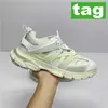 Fashion Triple S 3.0 Sapatos casuais paris gelo rosa azul branco laranja preto lima vermelha sivler sivler branco corante royal ginástica feminina tênis de plataforma feminina