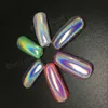 Holografische Laser Nail Art Powder Holo Effect DIY Poeders Zilveren Pigment Hologram Rainbow