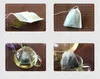 Wood Pulp Filter Paper Disposable Tea Strainer Filters Bag Single Drawstring Heal Seal tea tools Bags No bleach Go Green