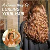 Hår curler värmelös svamp stång pannband silkring lata curlers curls över natten band Magic Wave 2203049857422