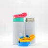 Новая сублимация 12 унций прямой чашки Sippy Cups Kid