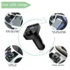 X8 FM Transmitter Aux Modulator Bluetooth Handsfree Car Kit Audio MP3 Player with 3.1A Quick Charge Dual USB Charger