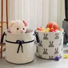 Foldable Laundry Storage Basket Clothes Bag Dirty Kids Toys Organizer Home Sundries Barrel 210423