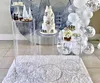 装飾結婚式の誕生日パーティーキッズベビーシャワーテーブル装飾クリア背の高いシリンダースタンドアクリル垂れの花バルーンクラフトケーキディス