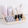 Bathroom Storage & Organization Plastic Makeup Organizer For Skin Care Products Table Nail Polish/Lipstick Box Cosmetic Brush Container