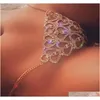 rhinestone belly chain sexy jewelry