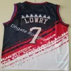 Topkwaliteit Mens Basketbal 43 Pascal 23 Fred Siakam Jerseys Vanvleet Jerseys Sitiched City Kyle 7 Lowry Black White Red