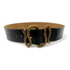 Cinturones de diseñador para mujer de lujo ceinture femme 2021 de talla grande de cuero genuino g faja ancha cinturón con chaleco