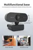 HD 1080P Webcam Mini Computer PC كاميرا Webcamera مع كاميرات ميكروفون للتدوير لبرنامج البث المباشر