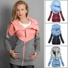 Oversize Double Hooded Sweatshirt Women Long Sleeve Autumn Spring Coat Patchwork Pocket Zipper Hoodie Plus size 3XL 4XL 5XL 210419