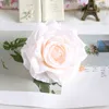 30 teile/los 12 CM Große Künstliche Weiße Rose Seidenblumenköpfe DIY Hochzeit Dekoration Kranz Scrapbooking Handwerk Gefälschte Blumen 210624