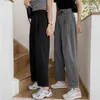 Straight Pant BF Style Chic Trendy Ladies AnklElength Trousers Summer Allmatch College Classic Teens Pantalones 211007