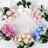 Bouquet Artificial Rose Silk Flower Flowers Fall Fake Blad Wedding Home Party Xmas Decorative Wreaths1257870
