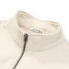 Automne chaud polaire demi-zippé sweats à capuche épais surdimensionné pulls en vrac plus taille marque vêtements 211025