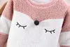暖かい幼児男の子の女の子スウェット秋冬コートセーター赤ちゃんプラスベルベット厚さ服の子供暖かい服Promotion 211023