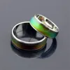 2022 new 100pcs/lot Stainless steel Ring mix size mood rings changes color to temperature reveal your inner emotion love couple ring