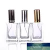 30ml Transparent Square Glass Bottle Perfume Atomizer Refillable Spray Empty Bottle portable Travel Dispenser Fragrance Cosmetics V2 Factory price expert design
