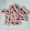 3D Faux Mink Lashes Fluffy Soft Wispy Natural Cross Eyelash Extension Reusable False Eyelashes 10 pairs