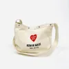 배낭 2021 인간 만든 배낭 남성 여성 고품질 빨간 심장 녹색 헤드 오리 그라지 가방 HASP 캔버스 bag299m