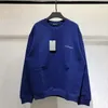 Felpe con cappuccio da uomo 24ss Designer donna Stampa Abbigliamento Pullover Hip Hop Basic Tute di alta qualità Stilista Street Coppie maglione balenciaaaa Euro Taglia Marchio di lusso