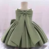 Kinder Prinzessin Kleid Für Mädchen Hochzeit Party Kostüm Großen Bogen Kleinkind Taufe Tutu 1. Geburtstag Kleid Kinder Abendkleider G1129