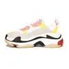 triple s men women shoes platform sneakers black white bred beige pink grey mens womens flat outdoor trainers jogging walking shoe