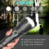 Powerful XHP50 Led Flashlight Torch Light Torches Usb Rechargeable Waterproof Lamp Ultra Brigh For Outdoor Travel Hunting