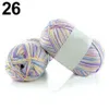 1PC VENTES CHAUDES!!! 1 pc 50g par écheveau doux bambou Crochet coton tricot bébé tricot laine fil en gros livraison directe Y211129