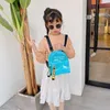 Jelly Children's Backpacks Money Purse Korean Fashion Style With Decoration Boys And Girls Lovely Bags Transparent PVC Travel Backpack Wholesale