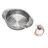 Stainless Steel Food Can Strainer Sieve Tuna Press Lid Oil Remover Drainer Can Water Filter Colander Kichen Tool