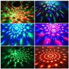 2022 Nowy Mini USB LED Disco DJ Etap Efekty Lekkie Przenośne Rodzinne Party Ball Kolorowe światła Bar Klub Efekt Lampa Telefon komórkowy Oświetlenie