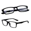 Montures de lunettes de marque classique montures optiques en plastique colorées lunettes unies noires 8145