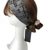 カウボーイターバン弾性ヘッドバンドの女性ファッションデザイナーガールズスターフレンチスポーツヨガのヘアバンドレトロヘッドラップヘッドスカーフギフト