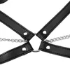 Bondage BDSM Fetish Collar Body Harness Sex Toys For Couples Adult Products Belt Chain Slave Breasts Woman Handcuffs3133355